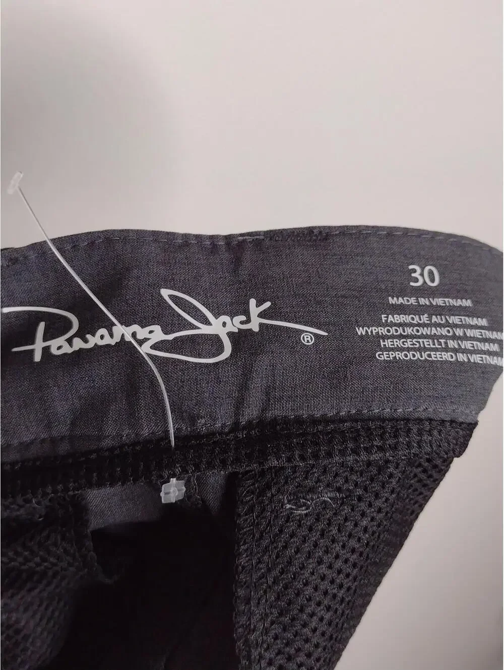 NWOT Panama Jack Men's Charcoal/Hybrid Shorts Size 30